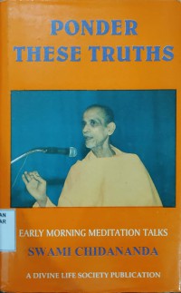 Image of Ponder These Truths : early morning meditation talks
